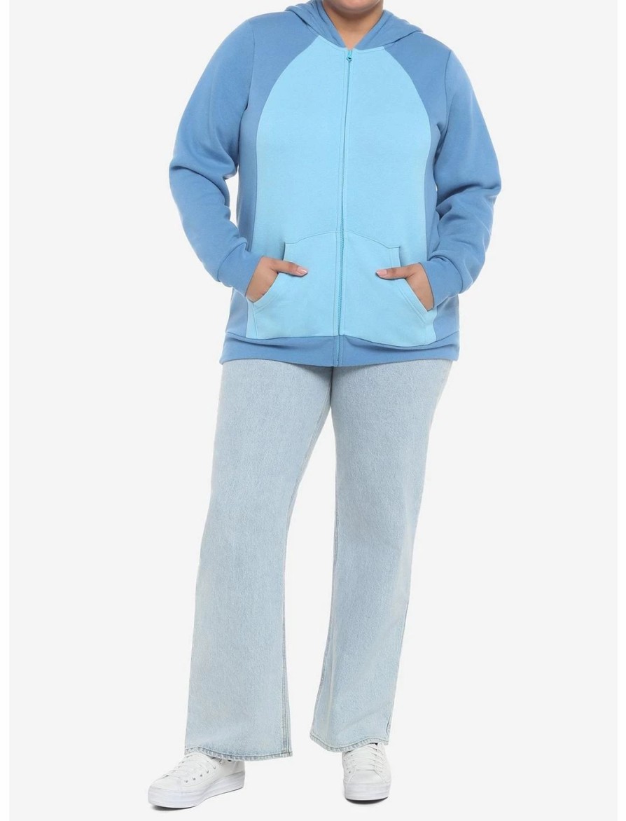 Hoodies And Sweatshirts * | Hunivers Disney Lilo & Stich Ears Hoodie Plus Size