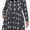 Dresses * | Hunivers The Nightmare Before Christmas Jack & Sally Cameo Dress Plus Size