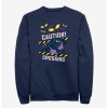 Sweaters And Cardigans * | Null Marvel Black Panther Caution Crossing Sweatshirt