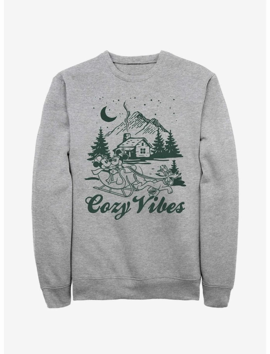 Sweaters And Cardigans * | Null Disney Mickey Mouse Cozy Cabin Sweatshirt