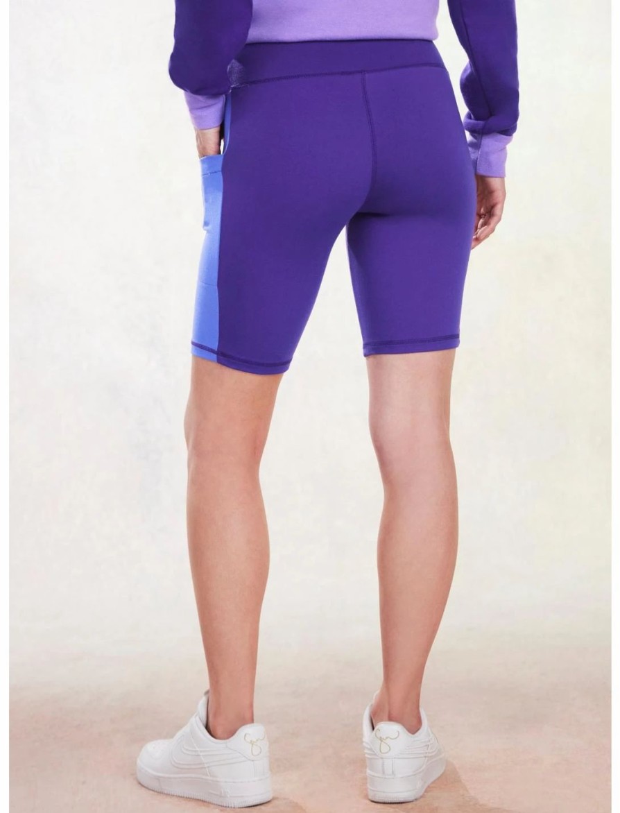 Bottoms * | Hunivers Her Universe Marvel Hawkeye Kate Bishop Bike Shorts