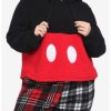 Hoodies And Sweatshirts * | Hunivers Disney Mickey Mouse Sherpa Hoodie Plus Size