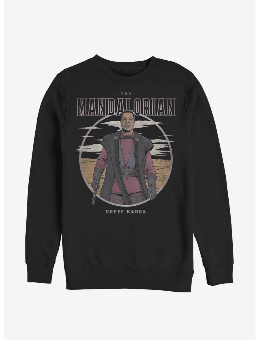 Sweaters And Cardigans * | Null Star Wars The Mandalorian Greef Karga Lonely Sweatshirt