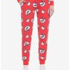 Bottoms * | Hunivers Hello Kitty Apple Jogger Pajama Pants