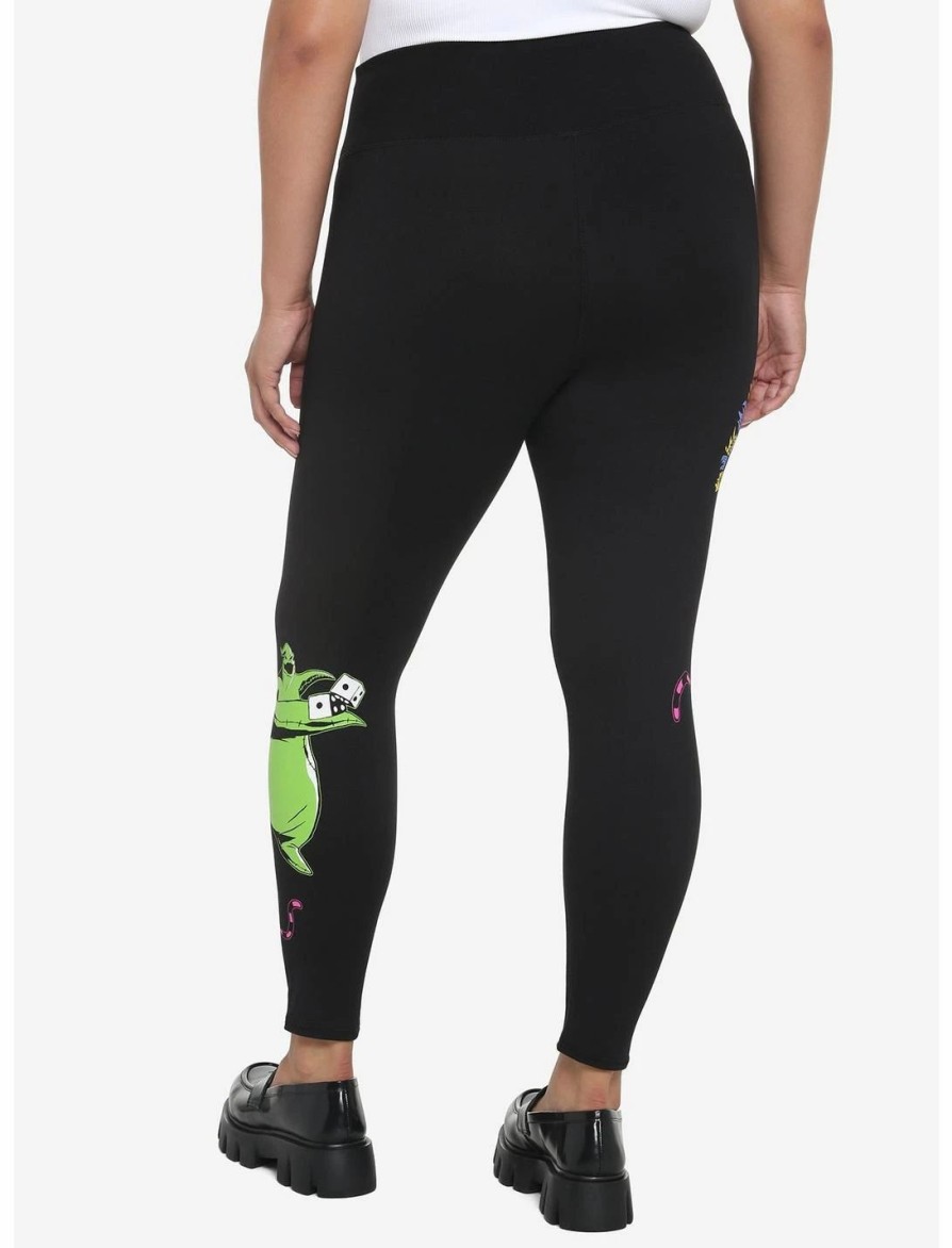 Bottoms * | Hunivers The Nightmare Before Christmas Oogie Boogie Leggings Plus Size