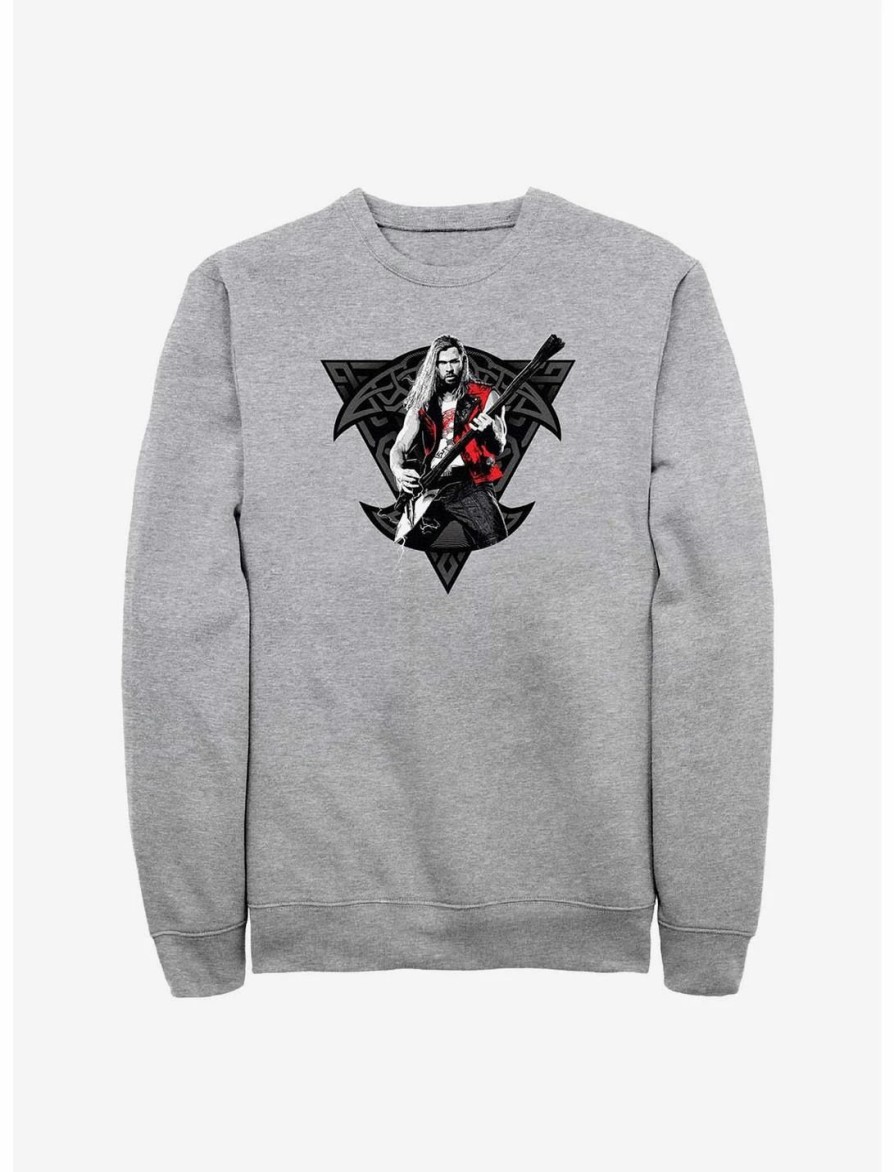 Sweaters And Cardigans * | Null Marvel Thor: Love And Thunder Rocker Viking Thor Sweatshirt