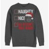 Sweaters And Cardigans * | Null Star Wars Vader Christmas List Sweatshirt