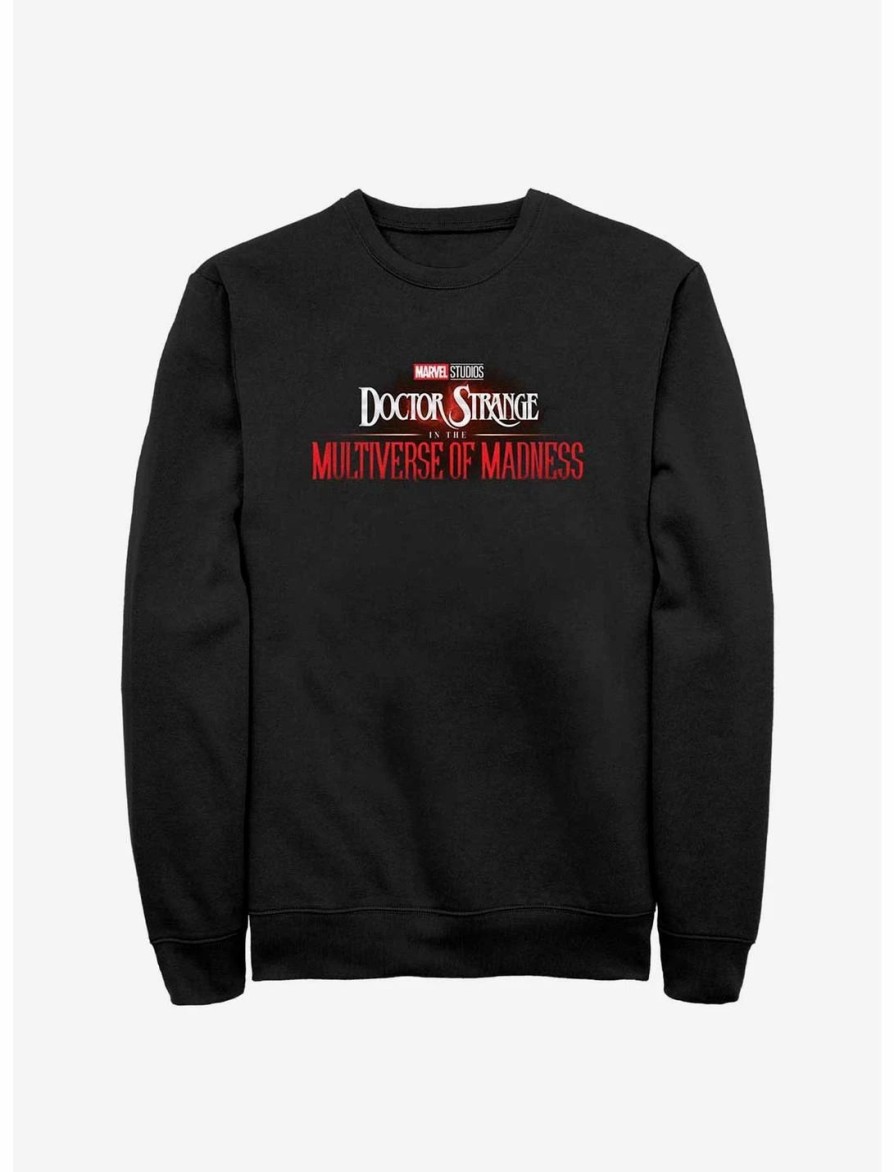 Sweaters And Cardigans * | Null Marvel Doctor Strange In The Multiverse Of Madness Rendered Logo Sweatshirt