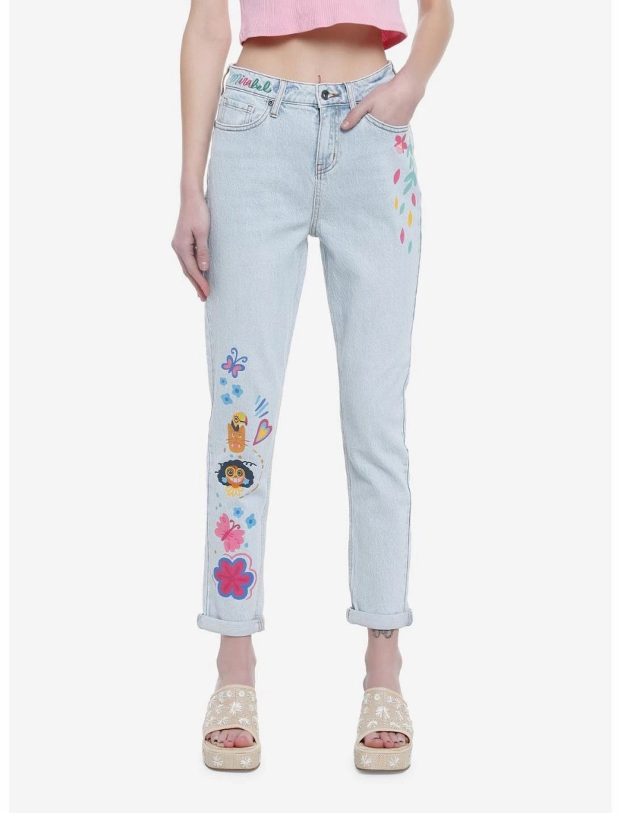 Bottoms * | Hunivers Disney Encanto Mirabel Mom Jeans