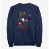 Sweaters And Cardigans * | Null Marvel Spider-Man Spidey Trio Peter, Gwen, And Miles Sweatshirt