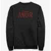 Sweaters And Cardigans * | Null Star Wars Andor Logo Sweatshirt