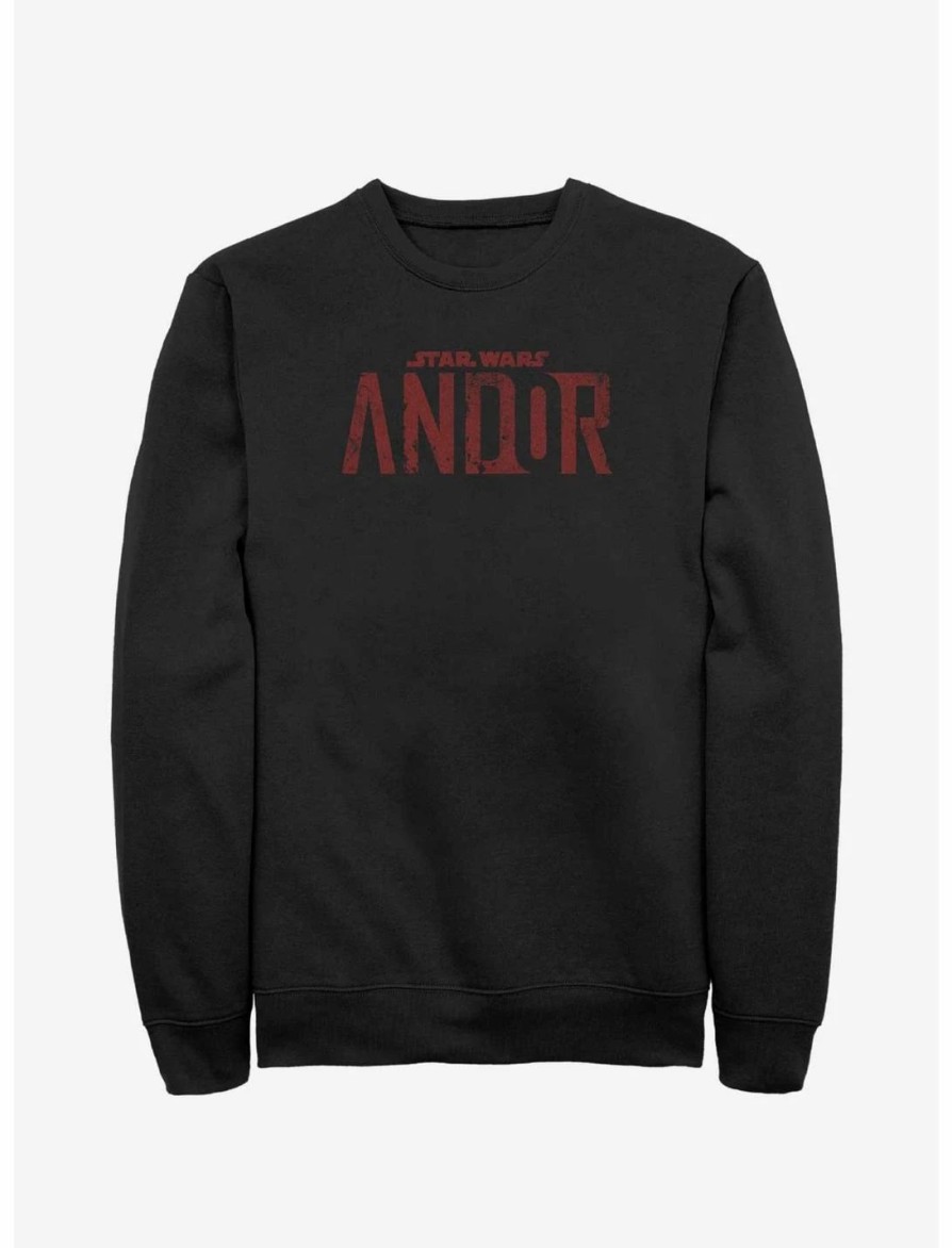 Sweaters And Cardigans * | Null Star Wars Andor Logo Sweatshirt