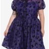 Dresses * | Hunivers Her Universe Studio Ghibli Kiki'S Delivery Service Jiji Puffy Organza Dress Plus Size