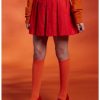 Bottoms * | Hunivers Scooby-Doo! Velma Pleated Skirt