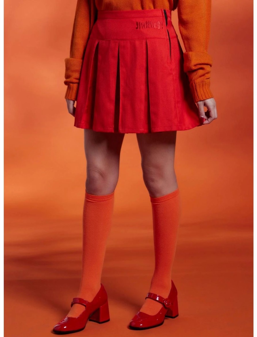 Bottoms * | Hunivers Scooby-Doo! Velma Pleated Skirt