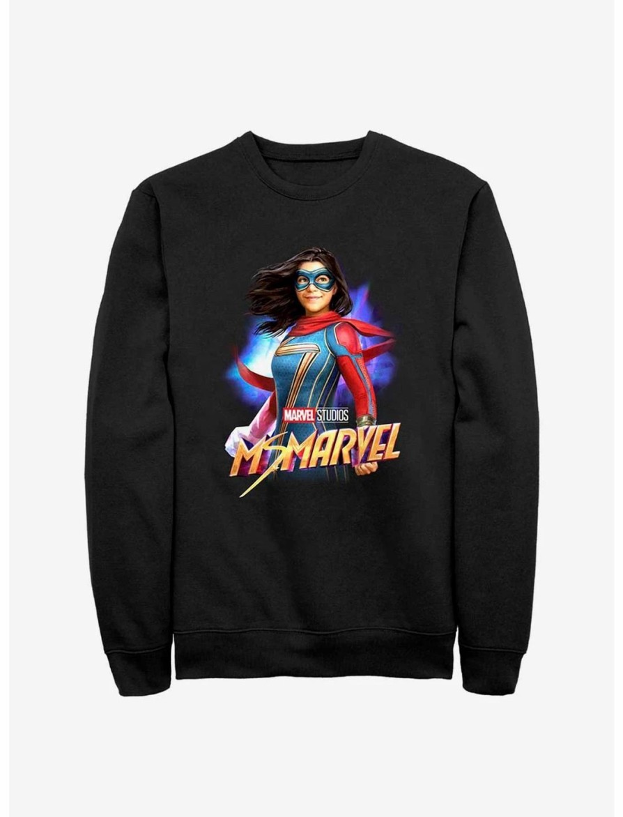 Sweaters And Cardigans * | Null Marvel Ms. Marvel Hero Sweatshirt