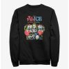 Sweaters And Cardigans * | Null Disney Alice In Wonderland Vintage Alice Sweatshirt