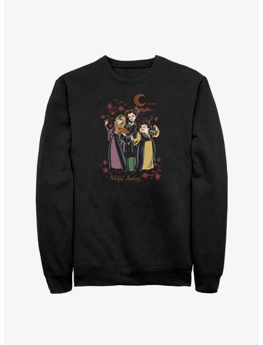 Sweaters And Cardigans * | Null Disney Hocus Pocus 2 Witchful Thinking Sisters Sweatshirt