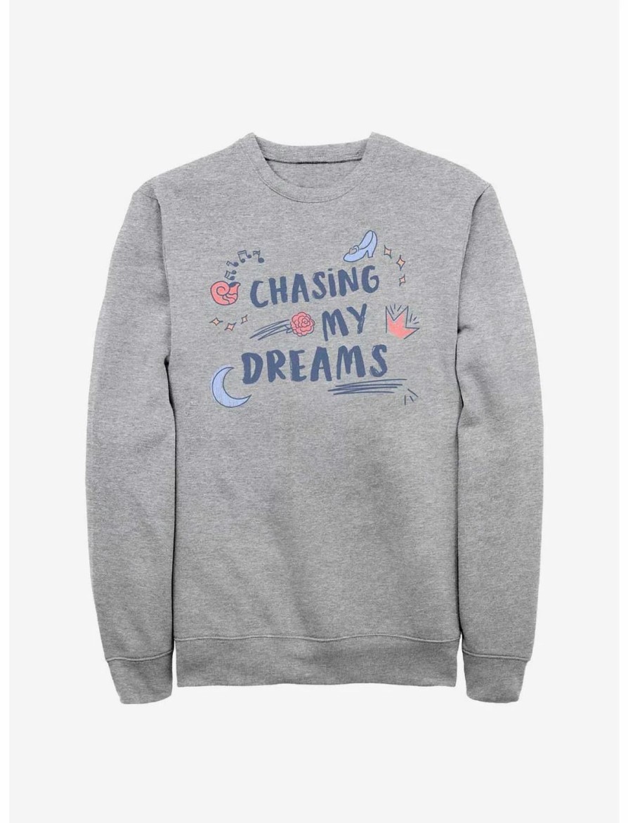 Sweaters And Cardigans * | Null Disney Princesses Chasing My Dreams Sweatshirt