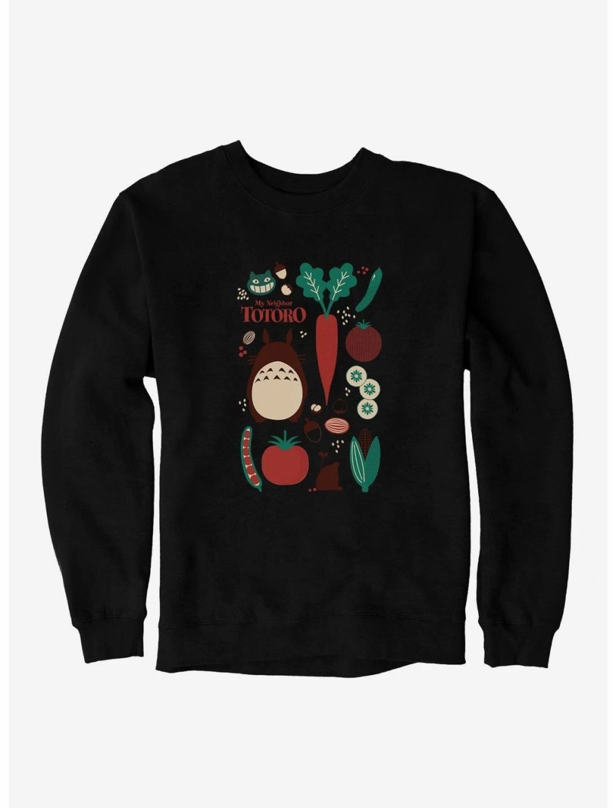 Sweaters And Cardigans * | Null Studio Ghibli My Neighbor Totoro Food Collection Sweatshirt