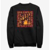 Sweaters And Cardigans * | Null Stranger Things Eery Group Sweatshirt