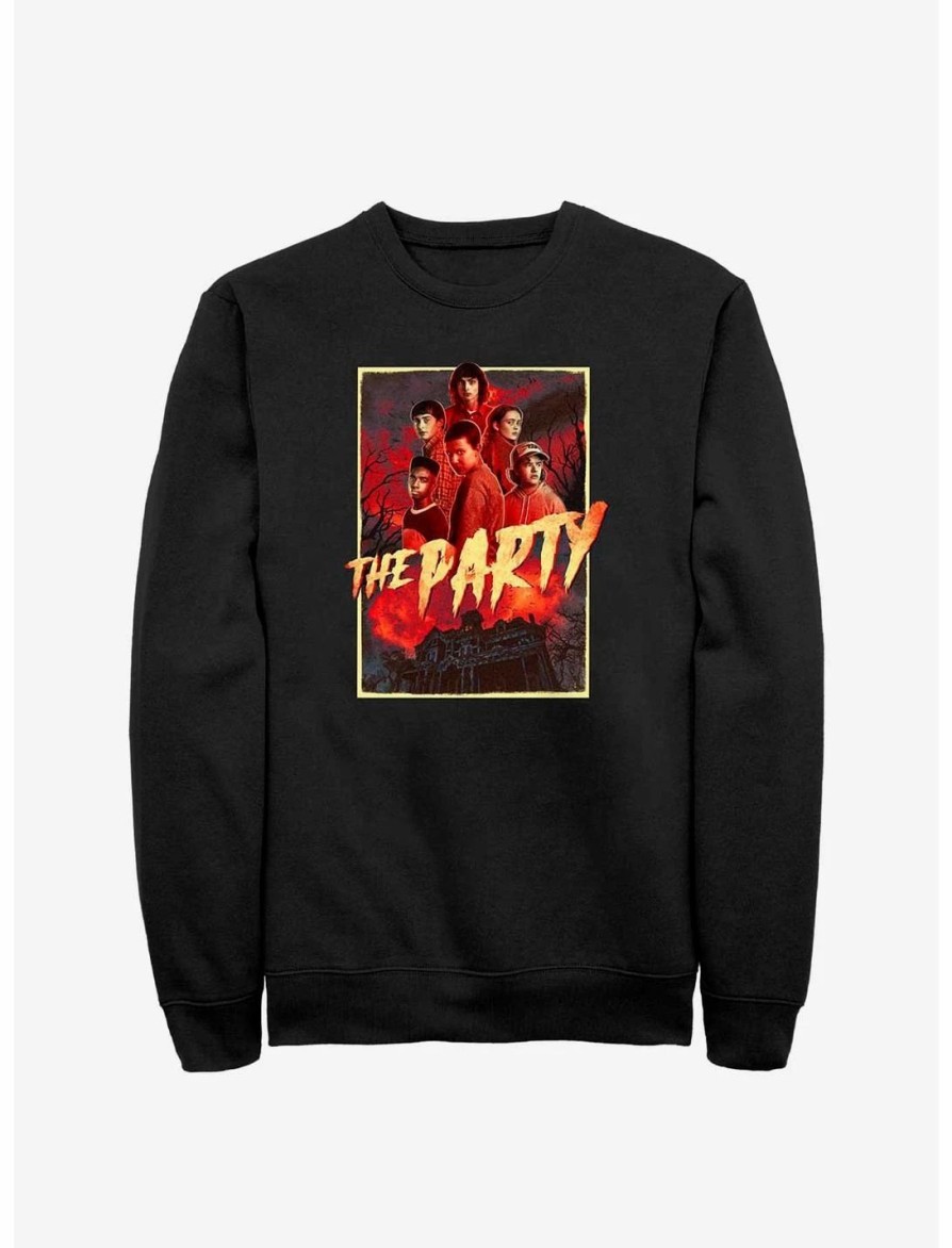 Sweaters And Cardigans * | Null Stranger Things The Party Sweatshirt