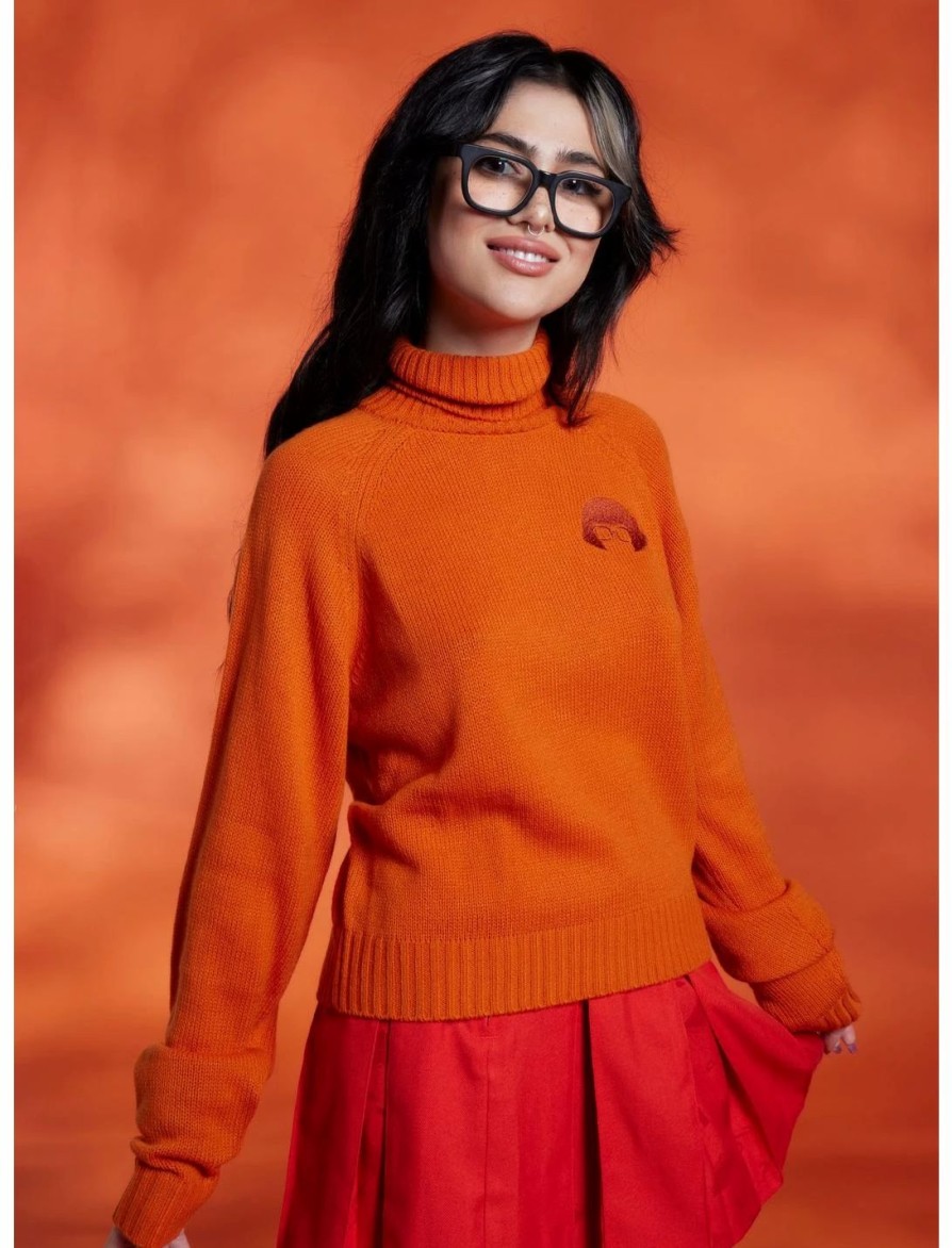 Sweaters And Cardigans * | Hunivers Scooby-Doo! Velma Turtleneck Sweater