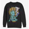 Sweaters And Cardigans * | Null Marvel Guardians Of The Galaxy 90'S Groots Sweatshirt