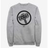 Sweaters And Cardigans * | Null Marvel Thor: Love And Thunder Mjolnir Sweatshirt