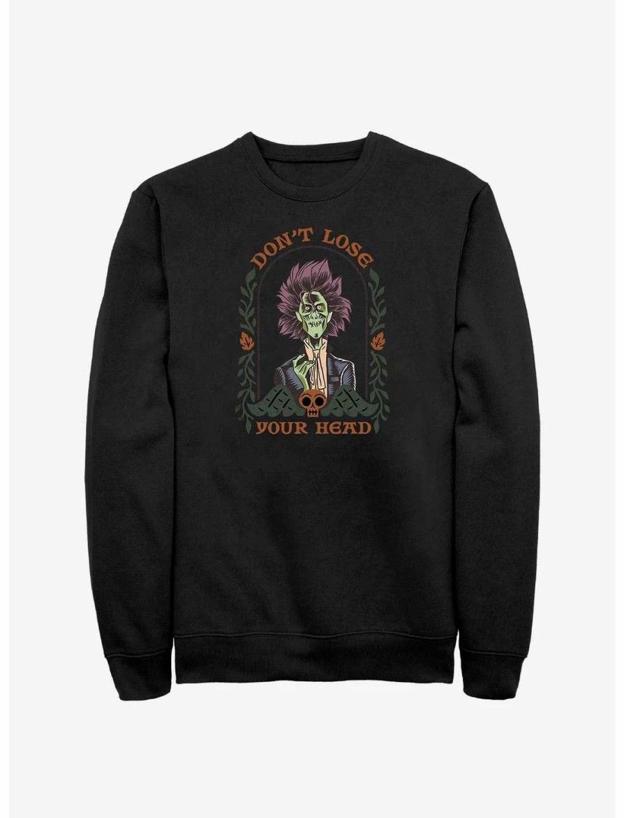 Sweaters And Cardigans * | Null Disney Hocus Pocus 2 Don'T Lose Your Head Billy Butcherson Sweatshirt