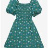 Dresses * | Hunivers Her Universe Disney Aladdin Icons Allover Print Smocked Dress