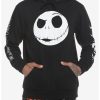 Sweaters And Cardigans * | Ourunvrs The Nightmare Before Christmas Jack Jumbo Head Hoodie