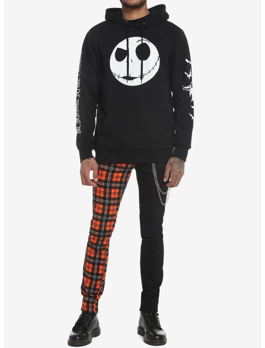 Sweaters And Cardigans * | Ourunvrs The Nightmare Before Christmas Jack Jumbo Head Hoodie