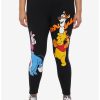 Bottoms * | Hunivers Disney Winnie The Pooh Jumbo Character Leggings Plus Size