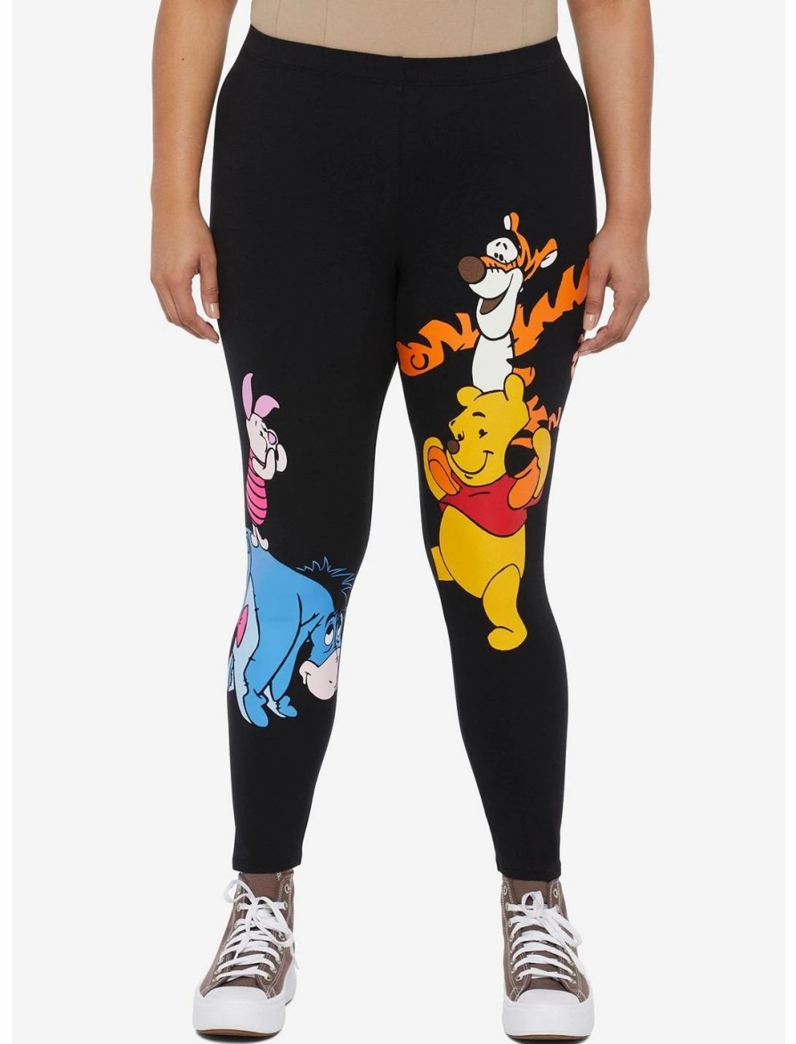 Bottoms * | Hunivers Disney Winnie The Pooh Jumbo Character Leggings Plus Size