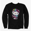 Sweaters And Cardigans * | Null Hello Kitty Spray Can Side Sweatshirt