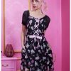 Dresses * | Hunivers My Melody & Kuromi Lace-Up Chiffon Dress