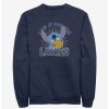 Sweaters And Cardigans * | Null Disney Lilo & Stitch Did It For Hanukkah Latkes Sweatshirt