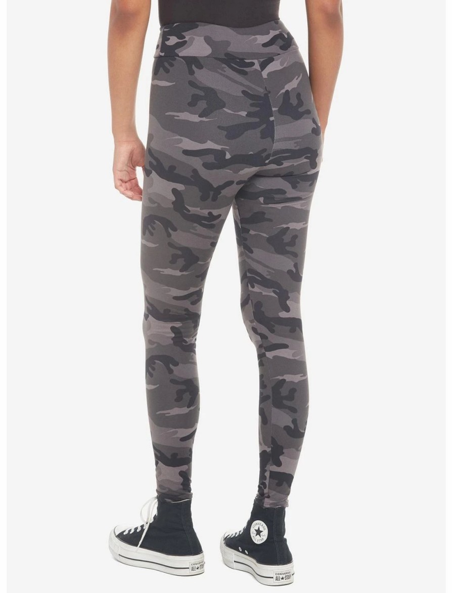 Bottoms * | Hunivers Her Universe Dark Camouflage Leggings