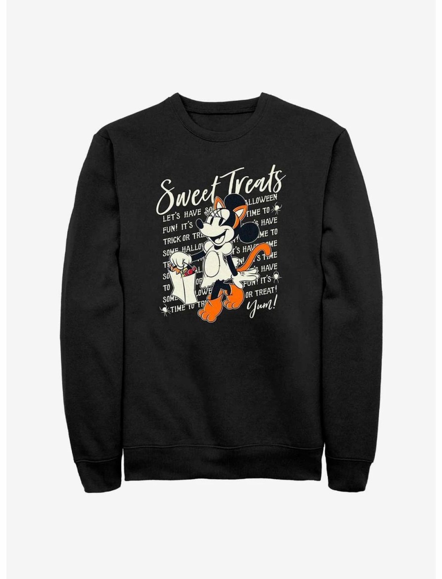 Sweaters And Cardigans * | Null Disney Minnie Mouse Sweet Treats Sweatshirt