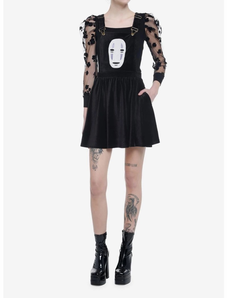 Dresses * | Hunivers Studio Ghibli Spirited Away No-Face Velvet Skirtall