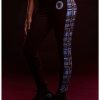 Bottoms * | Hunivers Her Universe Marvel Black Panther: Wakanda Forever Geometric Stripe Leggings