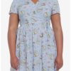 Dresses * | Hunivers Disney Robin Hood Faux Wrap Dress Plus Size