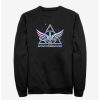 Sweaters And Cardigans * | Null Disney Pixar Lightyear Star Command Rainbow Sweatshirt