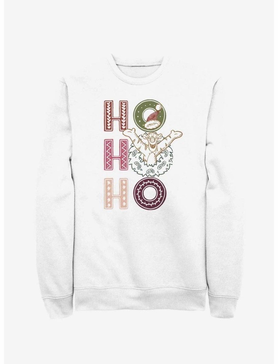 Sweaters And Cardigans * | Null Disney Winnie The Pooh Tigger Ho Ho Ho Sweatshirt