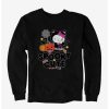 Sweaters And Cardigans * | Null Hello Kitty Spooky Cute Sweatshirt