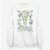 Sweaters And Cardigans * | Null Disney Tinker Bell Garden Frame Sweatshirt