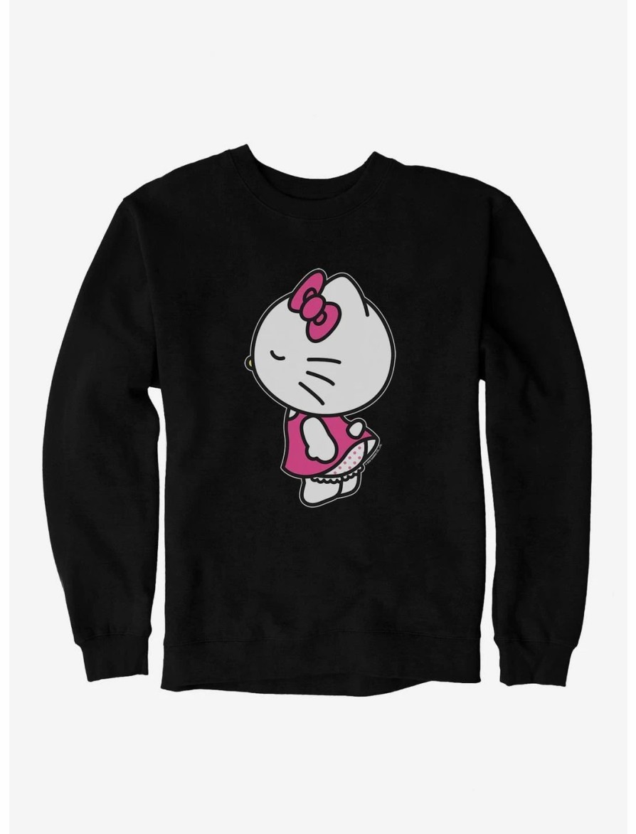 Sweaters And Cardigans * | Null Hello Kitty Sugar Rush Shy Away Sweatshirt