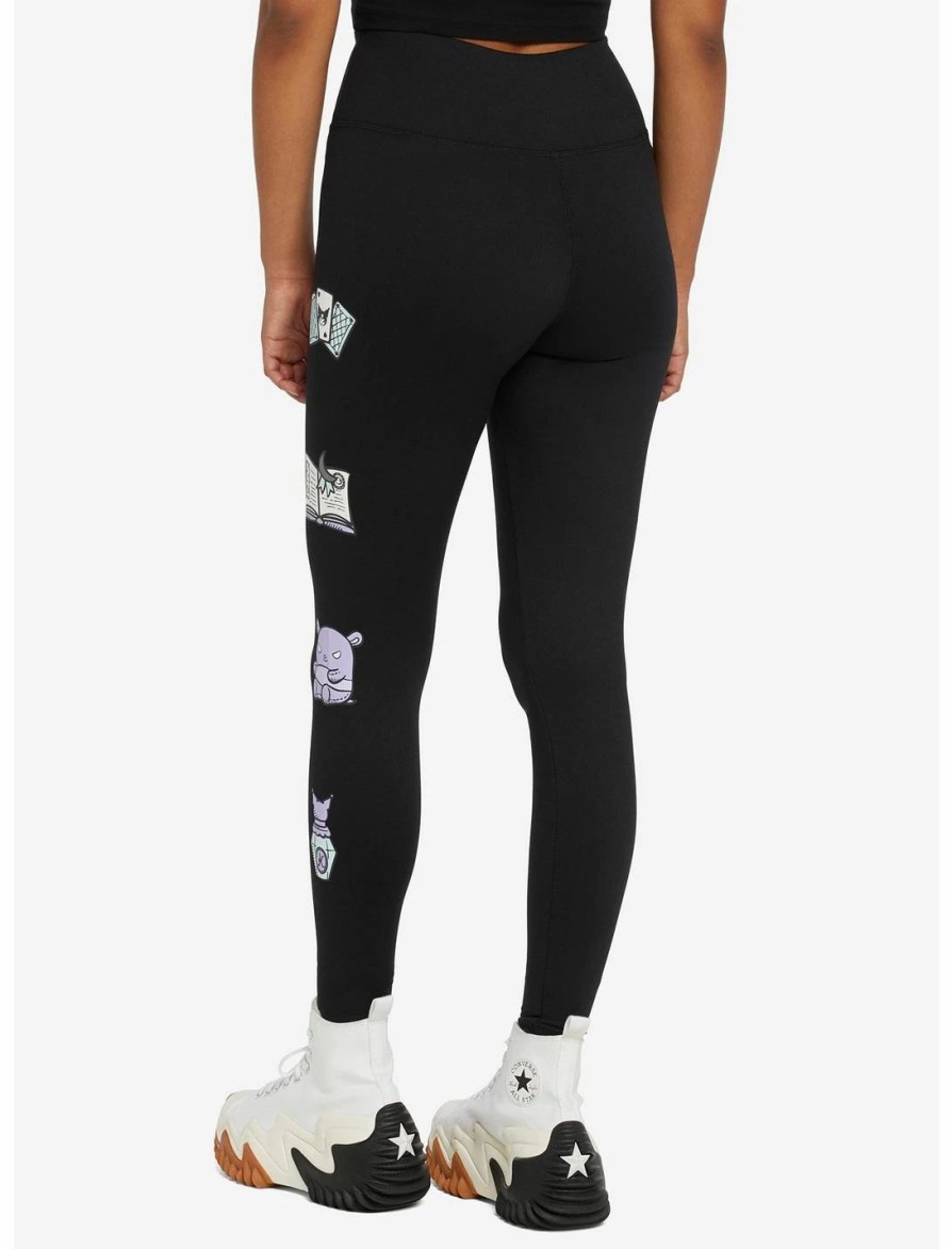 Bottoms * | Hunivers Kuromi Fortune Teller Leggings