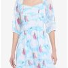 Dresses * | Hunivers Disney Sleeping Beauty Clouds Long-Sleeve Dress